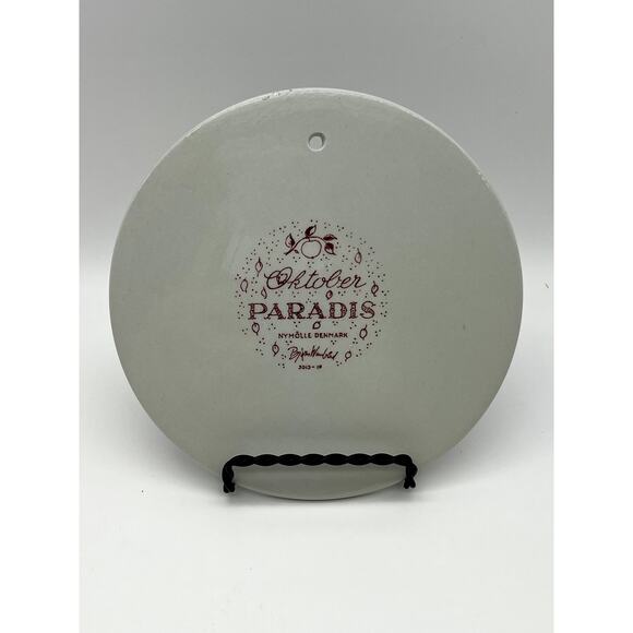 Bjorn Wiinblad October Optimisme Nymolle Denmark Wall Calendar Plaque #3013-10 - Picture 3 of 5